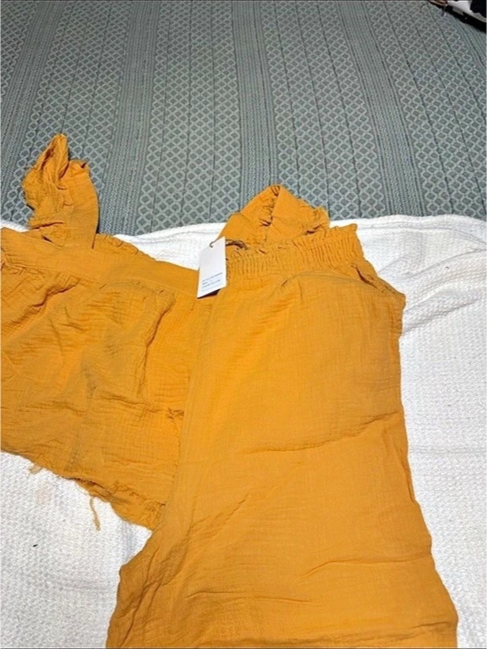 Orange Romper NWT